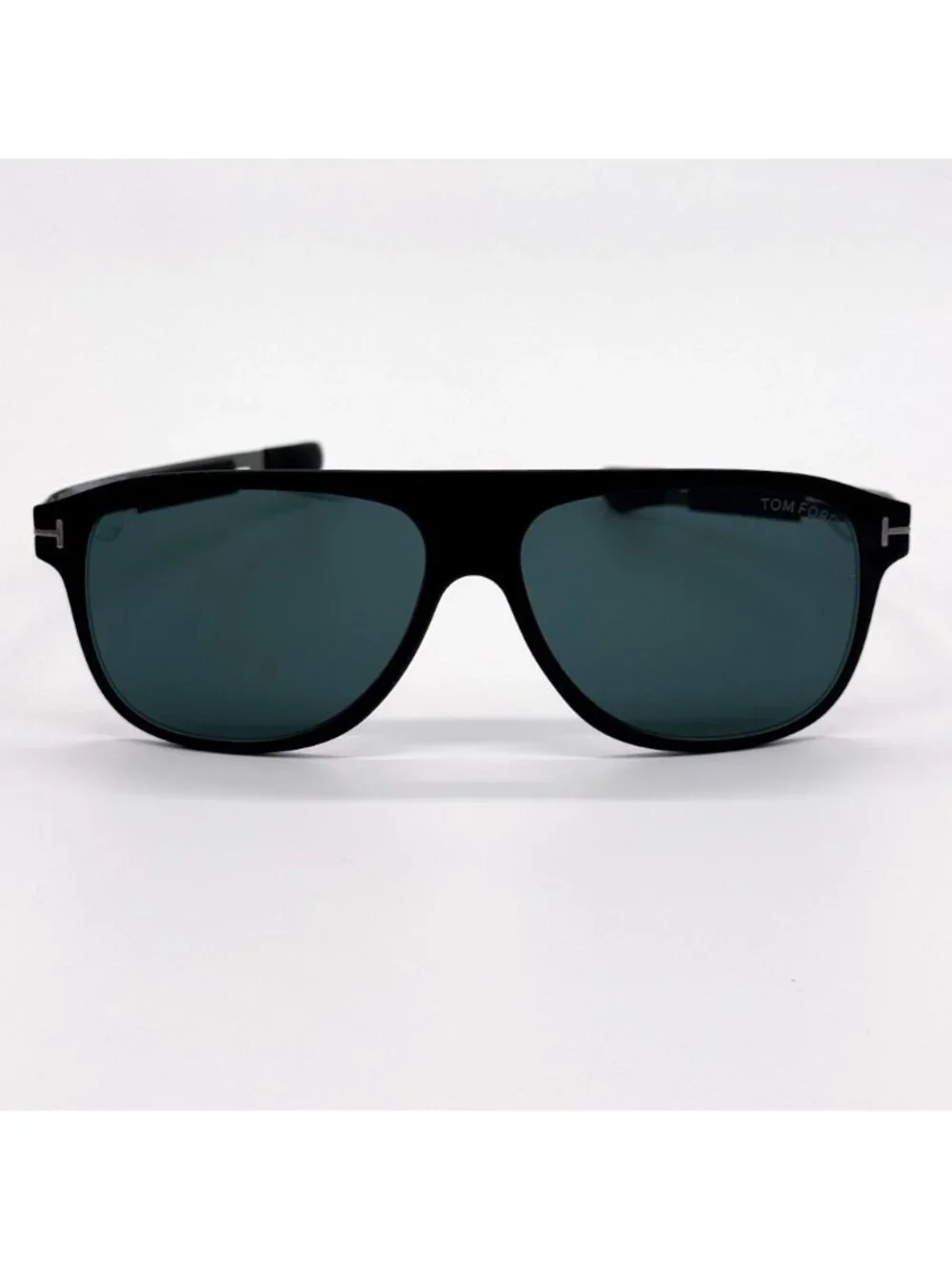 NEW TOM FORD TODD SUNGLASSES TF880 02V AVIATOR BLACK/GREEN UNISEX EYEWEAR FT0880